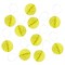 Wrapables Mini Honeycomb Ball Party Decorations for Weddings, Birthday Parties, Baby Showers and Nursery Decor (Set of 10), 2"